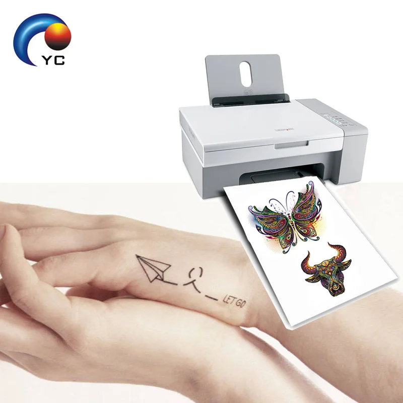 

DIY tattoo sticker inkjet waterproof temporary tattoo paper