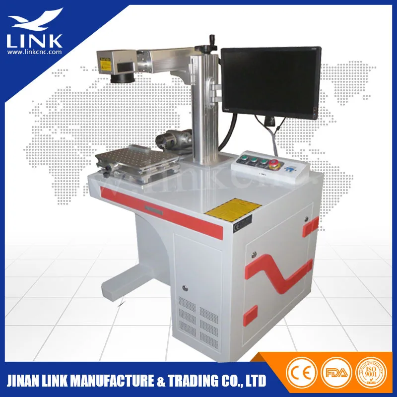 LXJFiber-20W jinan homemade high precision laser marking machine for metal