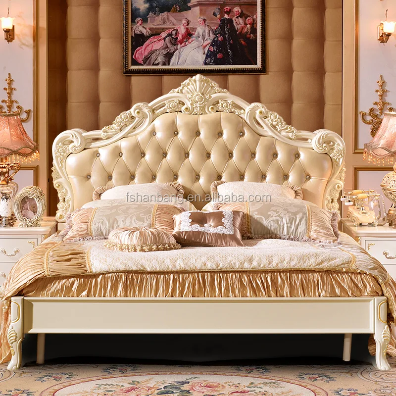 Luxury French Provincial King Size Bed Frame - Elegant Design for ...