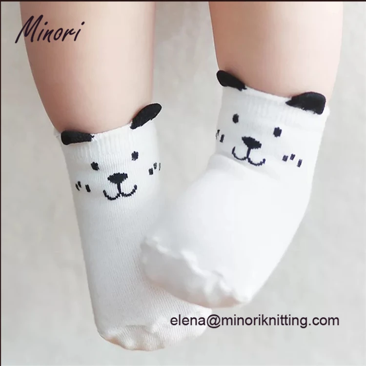 Unisex Baby Cotton Tube Socks Childrens Socks for 0-3 Years Baby Boys Girls