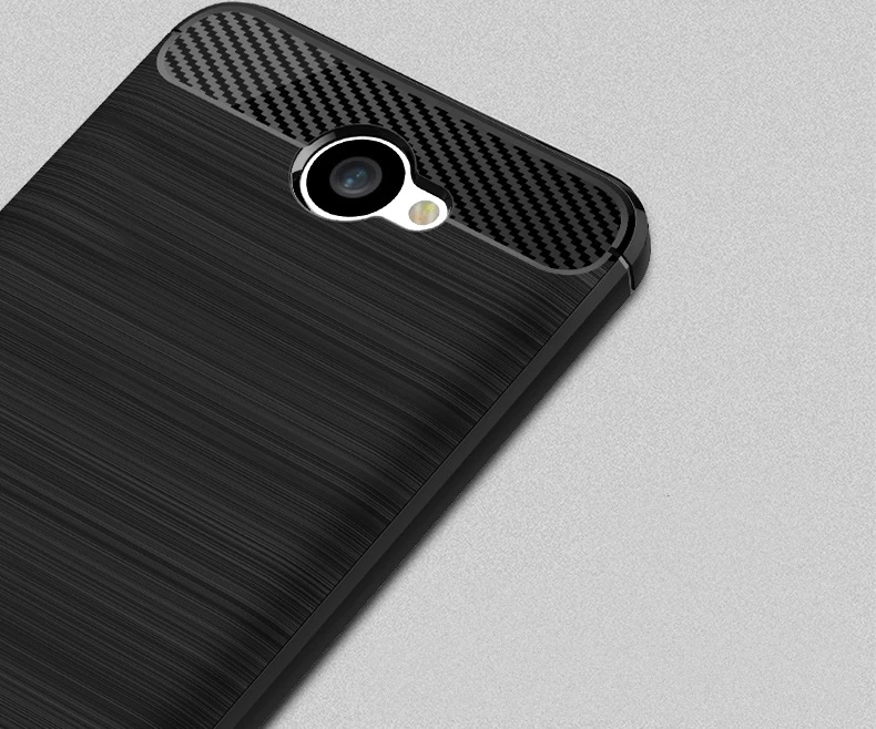 2017 New Arrival Carbon Fiber Tpu case For Huawei Y7 Y7 prime brushed tpu soft cover For Huawei Y7 Y7 prime