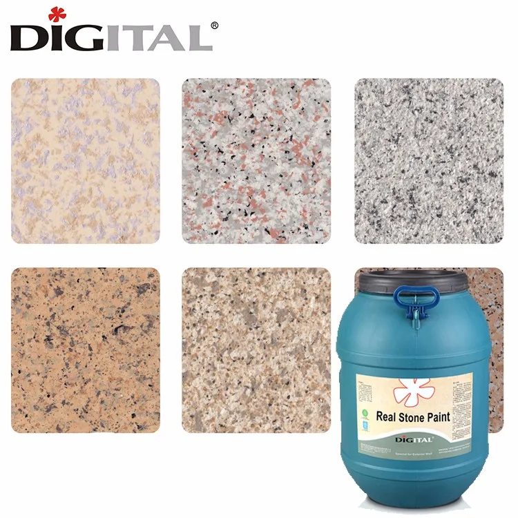 Building Exterior Wall Decorative Spray Natural Stone Wall