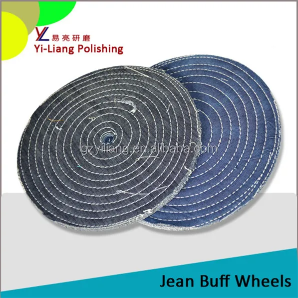 Jean Spiral Small Wheel Bench Grinder Buffing Wheel For Brass