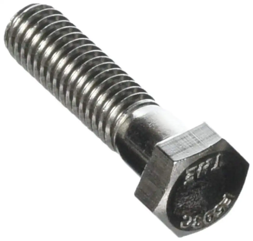 Newport Fasteners 3/8 inch x 2 inch Hex Cap Screw Grade 8 Zinc