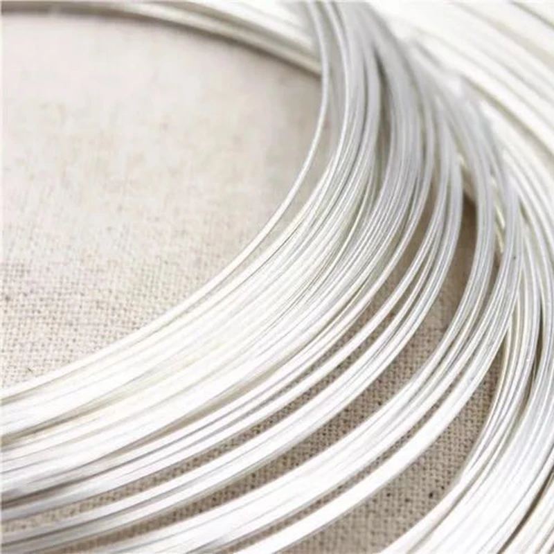 Wholesale 925 Sterling Silver Wire For Jewelry Making Pure Silver Earring Wire Buy Pure Silver