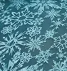 wholesale custom printing frozen snowflake organza nylon fabric for cosplay