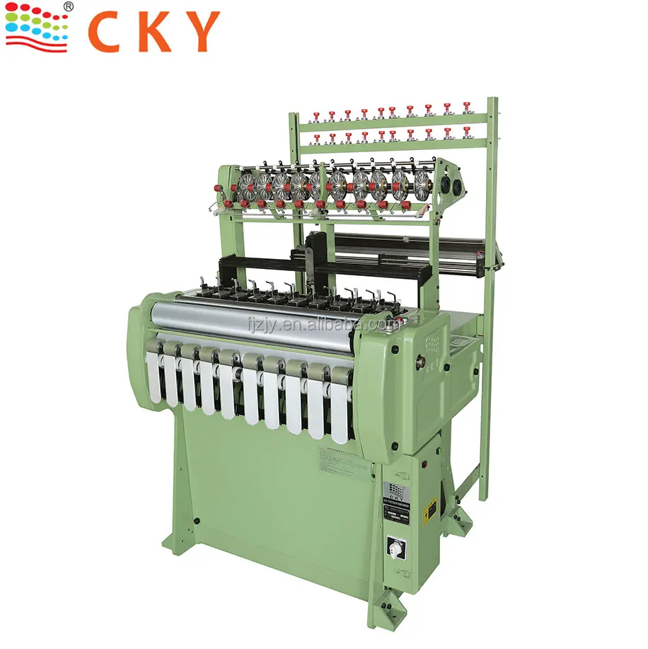 
CKY 10/45 Safety Jacquard Loom Weaving Machine Belt Needle Looms 