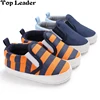 op Leader 2018 Brand New Toddler Infant Baby Shoes Soft Soled Casual Crib Shoes Prewalker Striped Patchwork Shoes