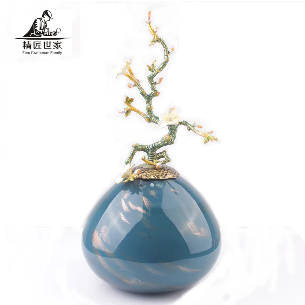 2019 New design elegant flower antique ceramic vases for home decor