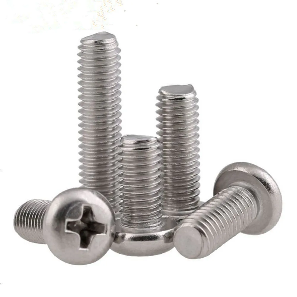 Din7985 Din 7985 Pan Cross Recessed Phillips Head Machine Screw - Buy ...