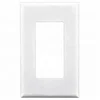US Standard type Screwless plastic cover for decorator gfci/switch and receptacle wall plate