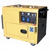 5kw output silent diesel generator with low fuel consumption per hour