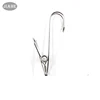 Wholesale cheap metal binder clips stainless steel hook pegs
