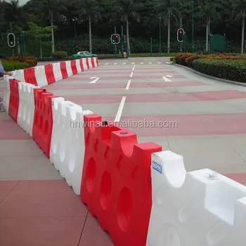 Plastic Water Filled Road Safety Barrier - Buy Road Safety Barrier,Road ...