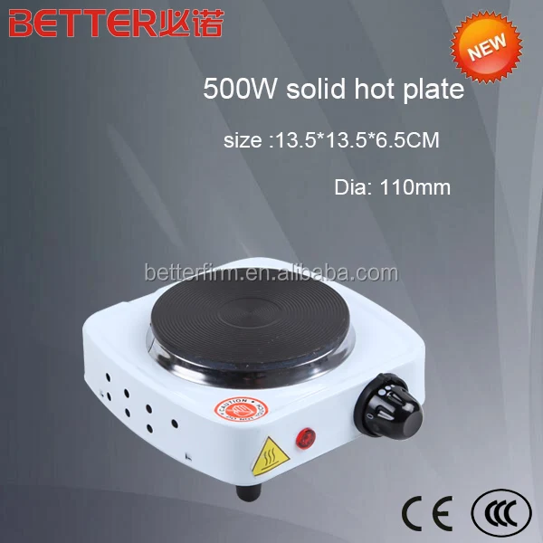 Electric Hot Plate for Cooking Portable Single 1000W Cast Iron hot plates  Heat-up in Seconds Temperature Control - AliExpress