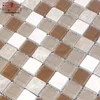 marble mix glass mosaic tiles pattern