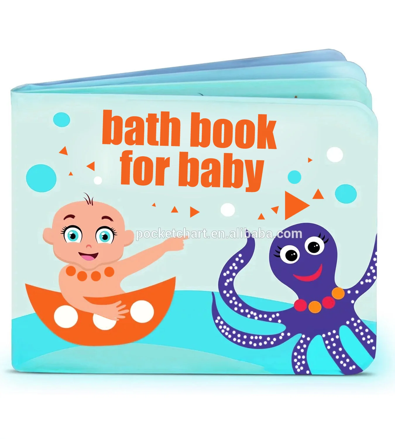 Floating Bath Book For Bathtub Waterproof Bubble Book Children Kids
