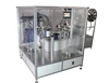 Abrasive flap disc machine
