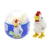 plastic DIY kids toys animals egg toy mini building block for children OEM/ODM
