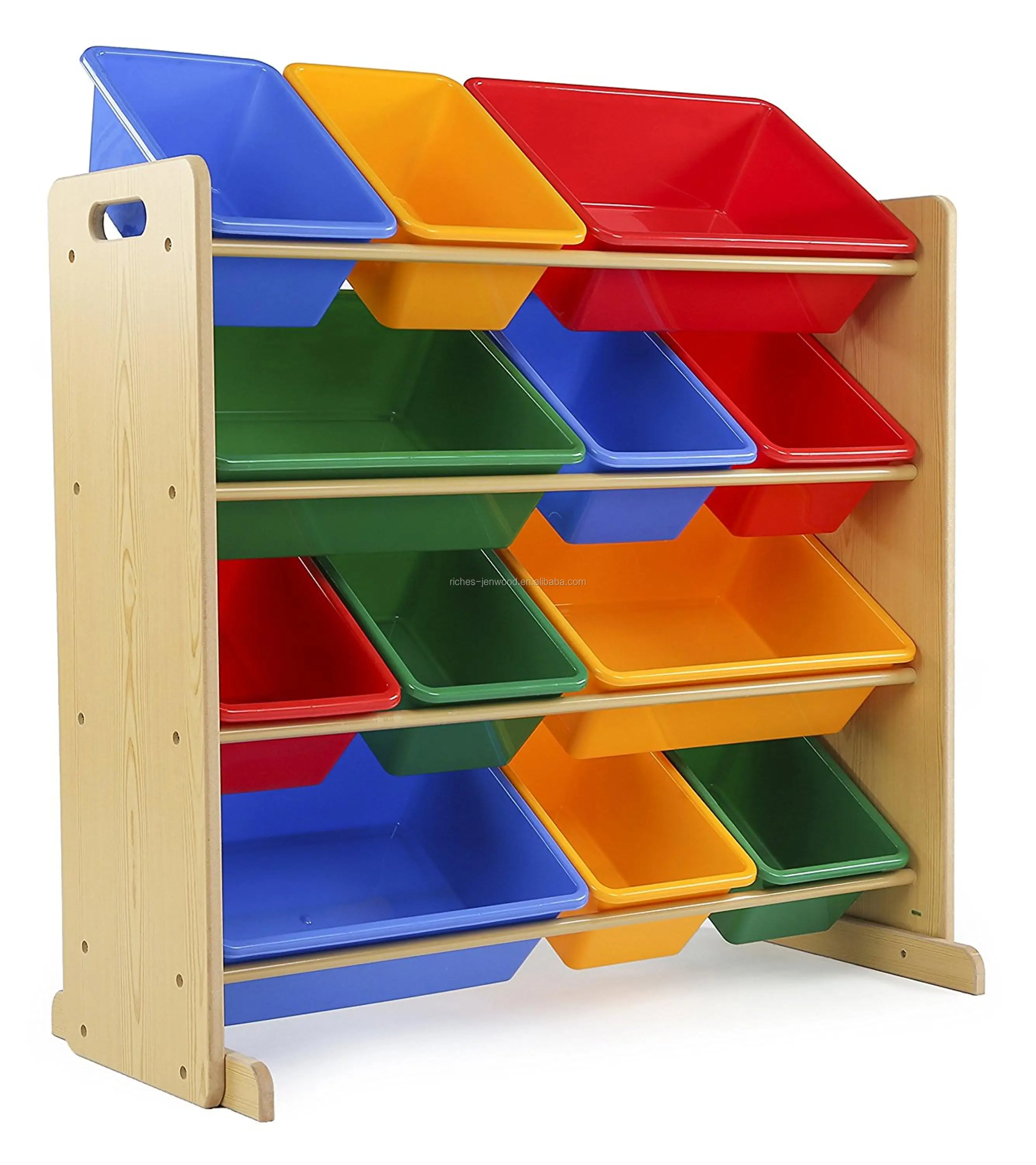 toy shelf with bins target