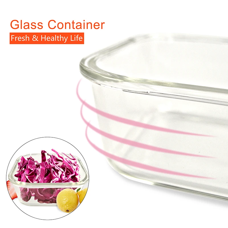 11 Glass Food Container