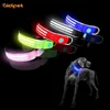 Winter Style Led Dog Collar for Big Dogs Let Dogs Beseen Safe High Quality Pet Collar Amazon Top Selling Pet Item