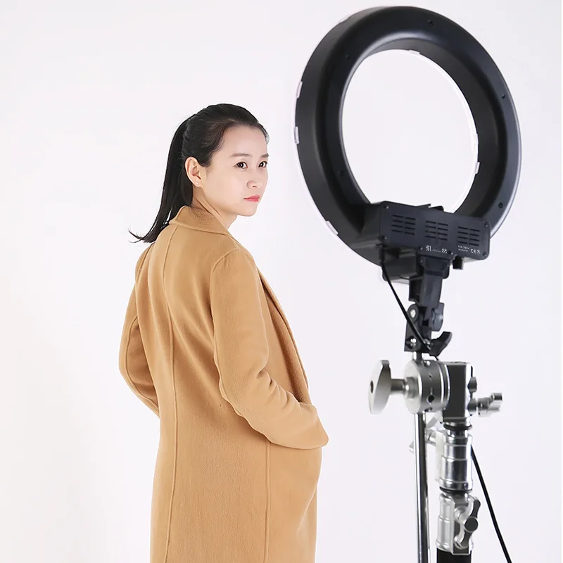 

RL-06 Studio Ring Light Kit phone and camera led ring 5400K, Black;pink;white