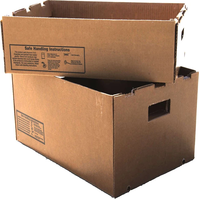 Good Quality Wax Corrugated Carton Box Coated Wax Paper Box Food Waxed