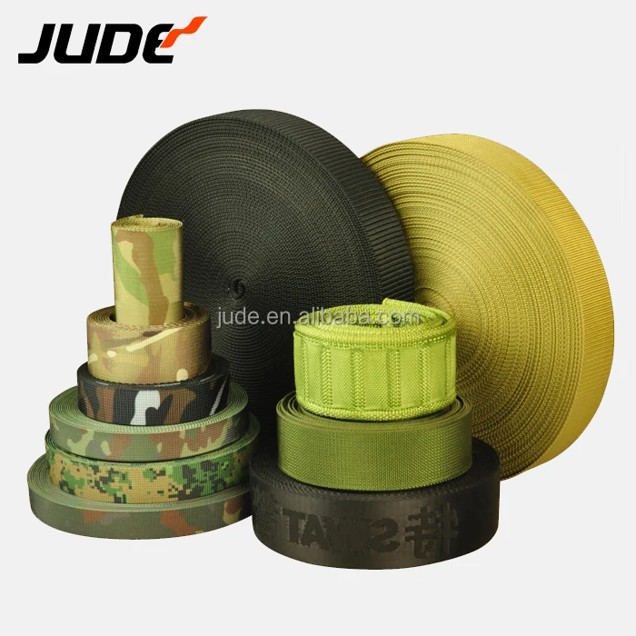 

Wholesale Cut Resistant Mil-spec Nylon Webbing for Military Web Belts, Any color as your request