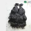 100% Unprocessed Raw Virgin Remy Hair Natural Brown Cambodian Human Hair Natural Wavy Extensions Healthy Collection
