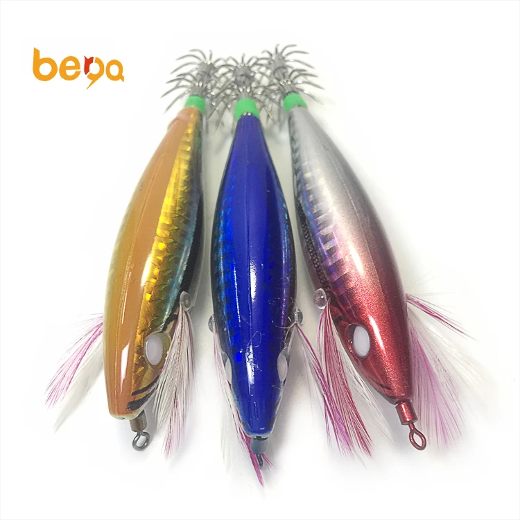 Fish Artificial Hooks Fishing Squid Jigs Sepia Shrimp Squid Lures - Buy