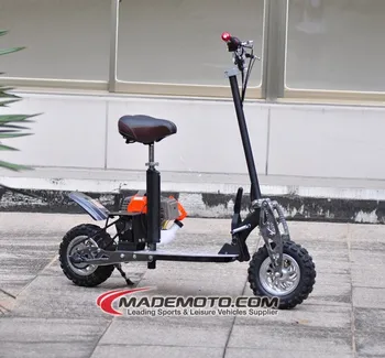 2 wheeled scooter stand up