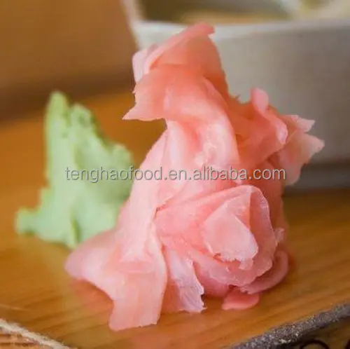 
Sample avialble pink sushi ginger 