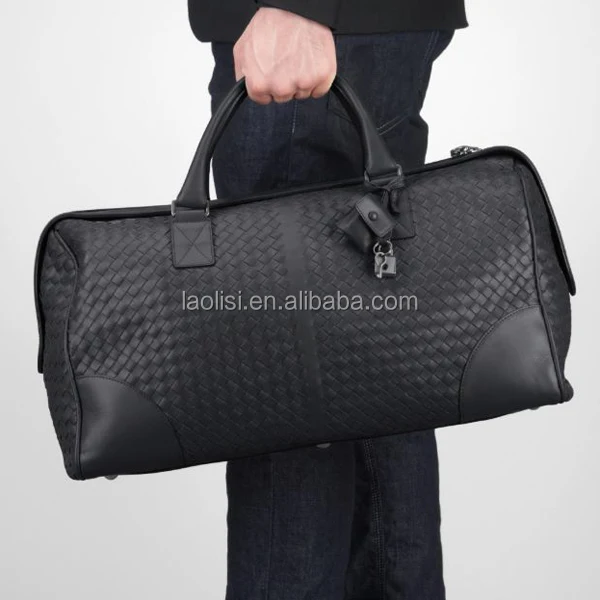 Alibaba Travel Bag Wholesale Men Leather Travel Duffel Bag Buy Weave