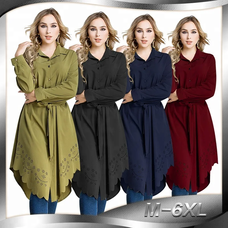 

Fashion Clothing Dropship Muslim Women Dress Ladies Casual Frocks