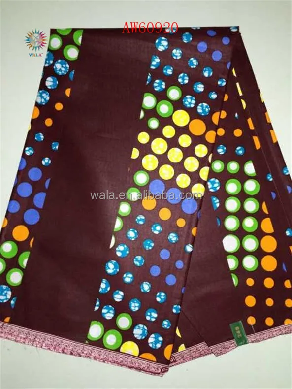 
AW60920-13 beautiful real WAX print fabric african hollandies wax 100%cotton wax fabric 