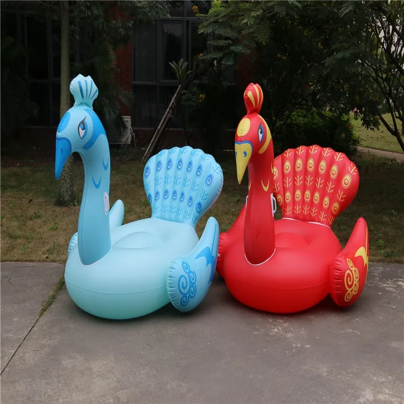 inflatable peacock