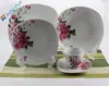 20pcs square dinner set / square porcelain / ceramic dinner set / vajilla