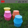 plastic led round stool/ bar led stool / lit round setting/LED Lit Sofa And Chair