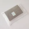 Resealable Transparent Custom Polybag Packaging Clear Plastic Poly Bags For Clothing/garment Packaging