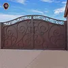 Beautiful fully enclosed type Iron Main Gate Designs for Homes R0113