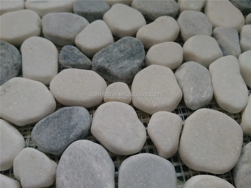 De Mármol Natural Material Antideslizante Pebble Piedra De Terminar De