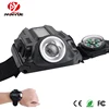 2018 Amazon hot sell LED Wrist Watch rechargeable Flashlight Torch USB Charging Wrist Model Tactical Flashlight