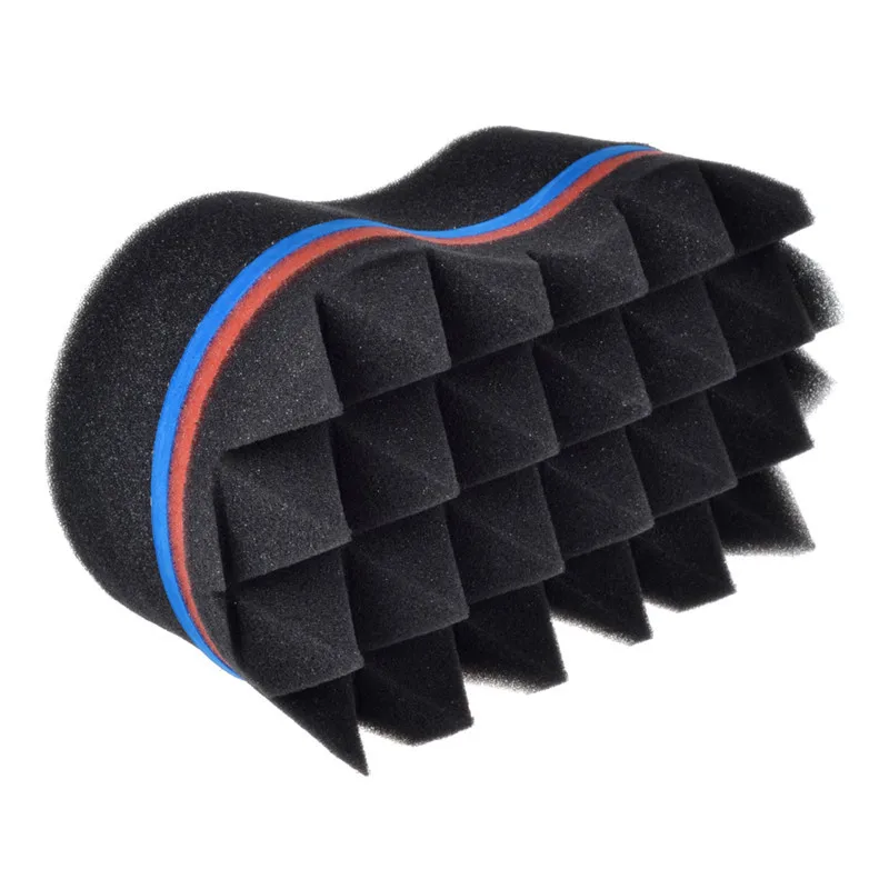Buy Pyramid Double Side Magic Twist Hair Brush Sponge Hair Curl