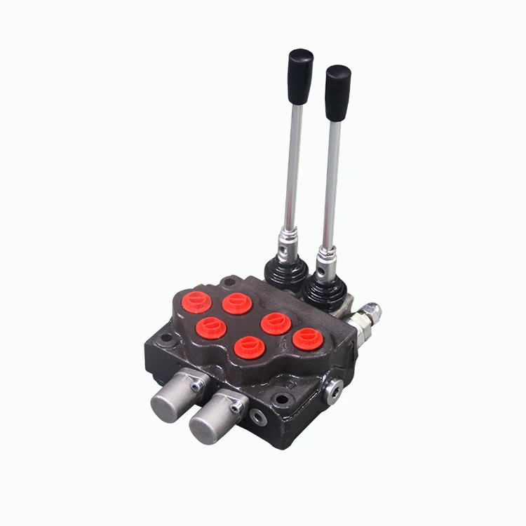 Double Lever Producer Hydraulic Control Block Valve On Drilling
