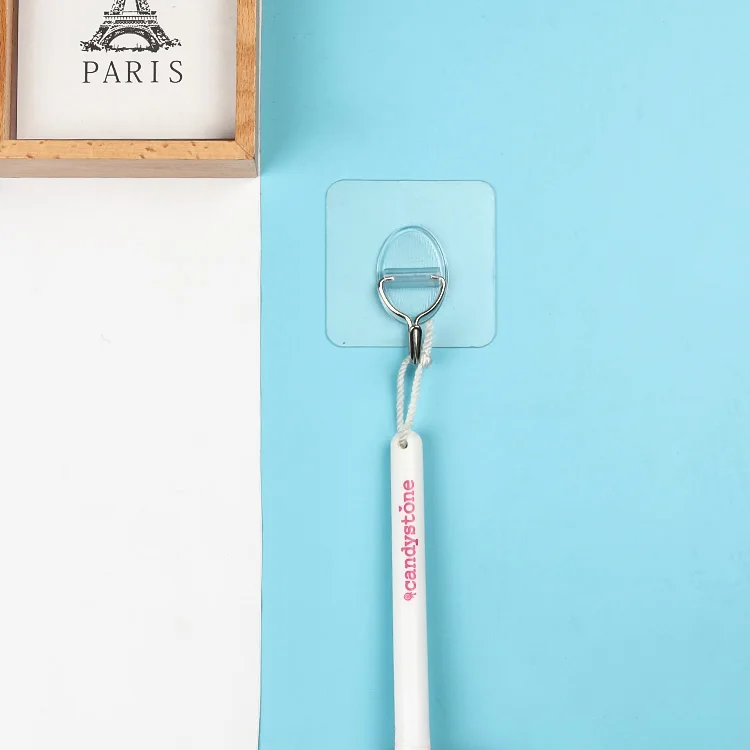 Stainless Steel Coat Hook Towel Removable Self Adhesive Coat Hook Wall