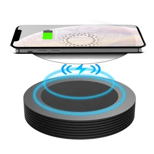 Long distance embedded wireless charger under table furniture fast qi wireless charging for hotel bar office desktop up to 32mm
