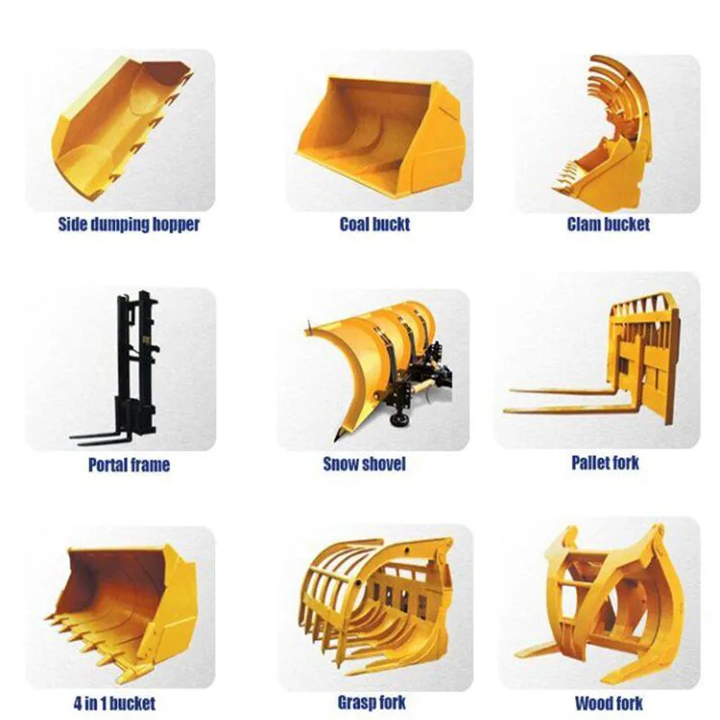 5000kg Rated Load articulated high quality front end wheel loader ZL956