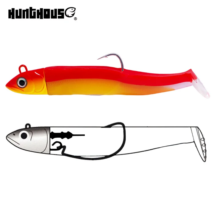 

soft Minnow soft Minnow Jig head soft lure, 8 colors