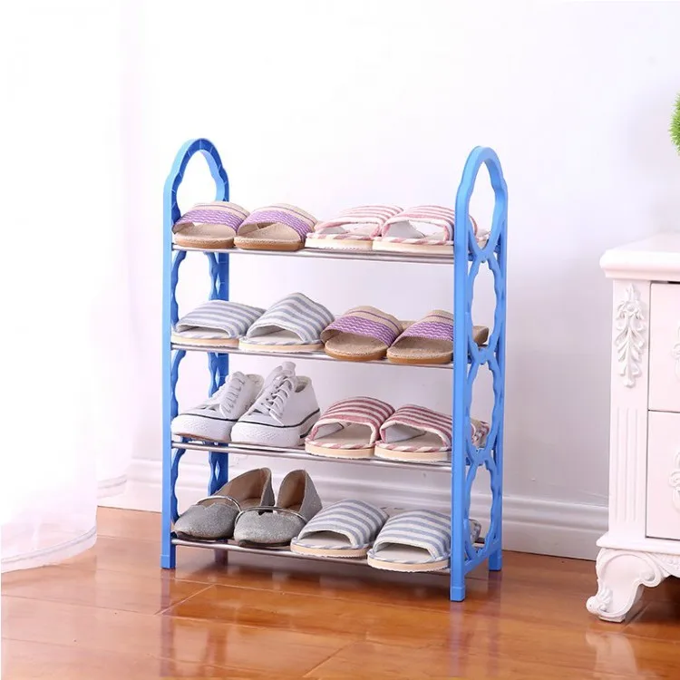 Modern Design Four Layer Shoe Rack Organizer Dismountable Blue Shoe Rack Cabinet Buy Shoe Rack Shoe Rack Organizer Shoe Rack Cabinet Product On Alibaba Com